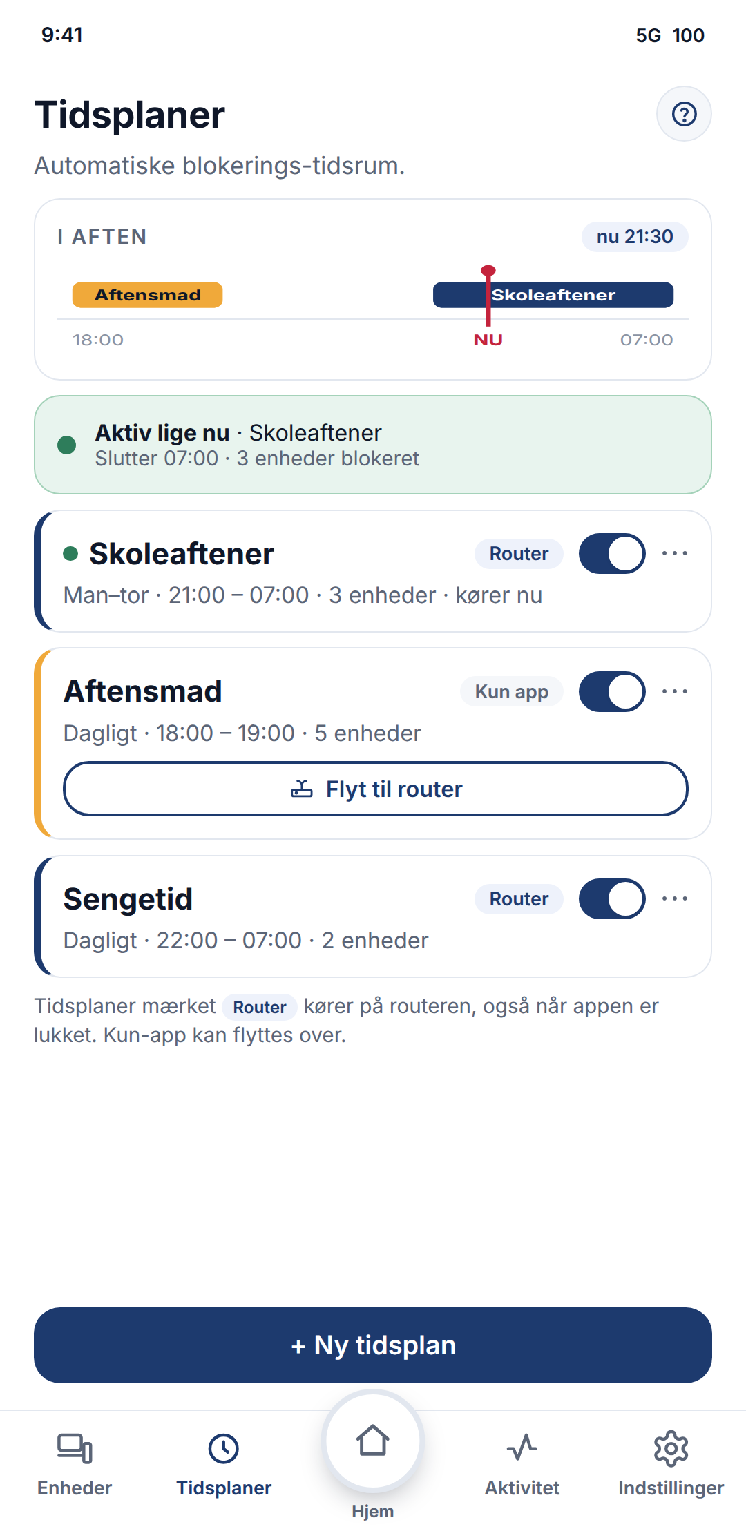 Tidsplaner